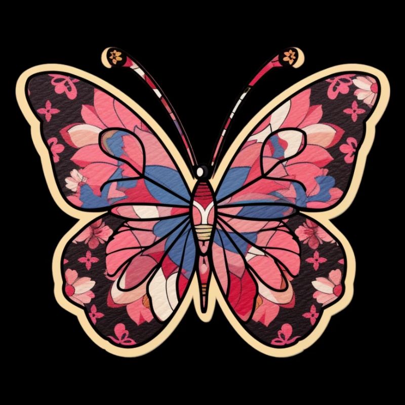 Butterfly Sticker