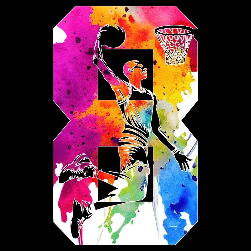 8E ANNIVERSAIRE BASKET-BALL NUMÉRO 8