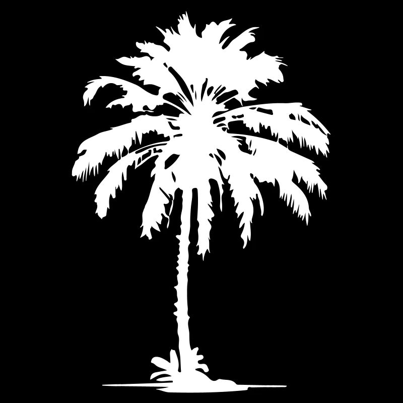 Symbole de la silhouette de la paume