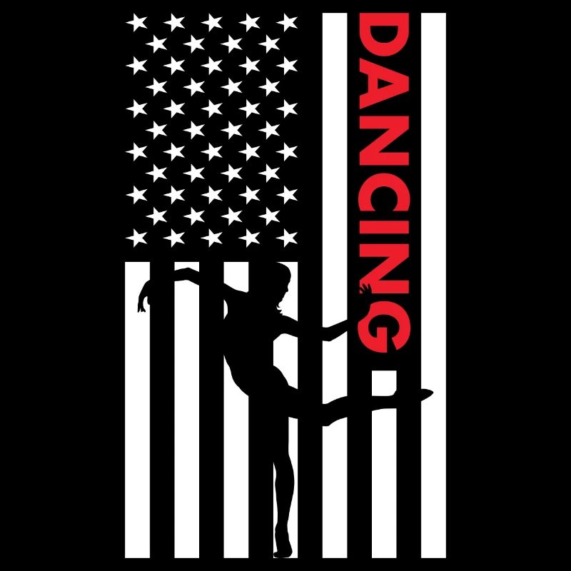 Danseur Us Flag Dancing