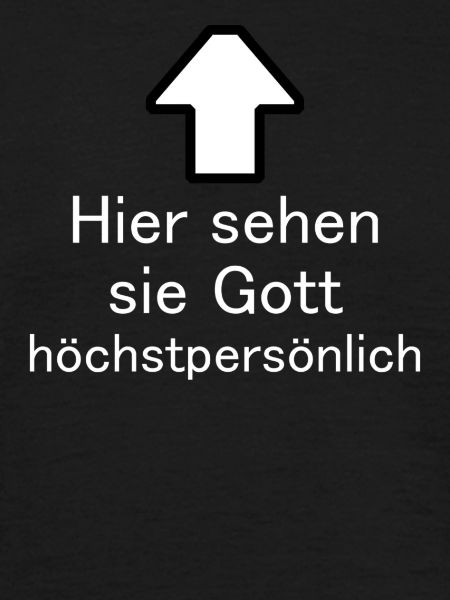 ICH BIN GOTT