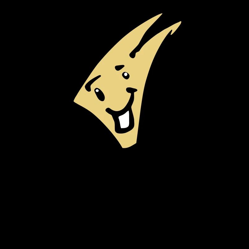 Coole schlichte Comig-Figur