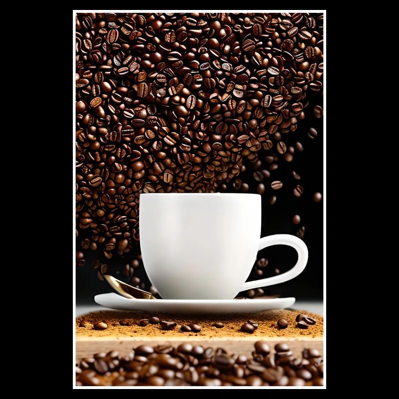 Great Coffee Drink Poster For The Kitchen