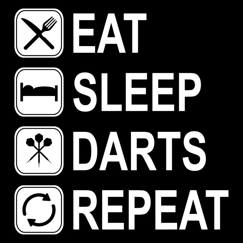 eat sleep darts repeat