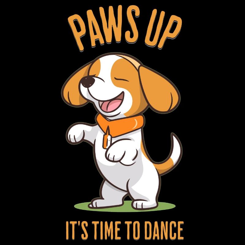 Fun Beagle Dog Dance Contest