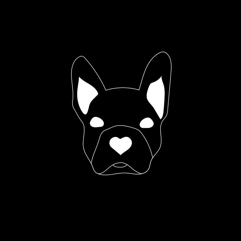 Silhouette de chien