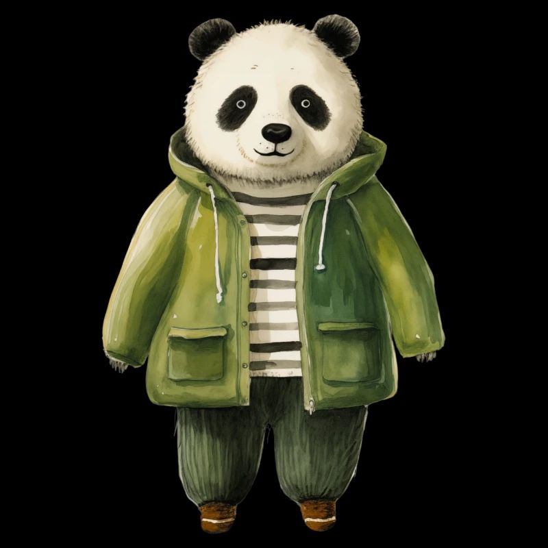 Bamboo Panda Magic Shirt - Lebendig und einzigartig