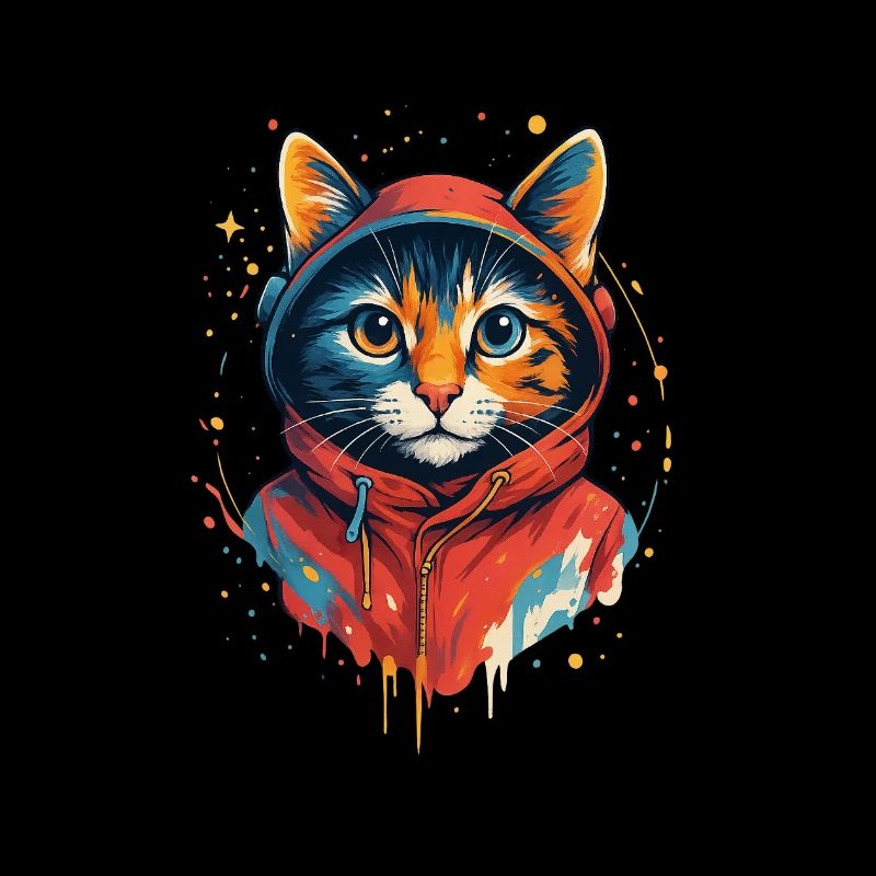 Chat Porté #10 - Capuche