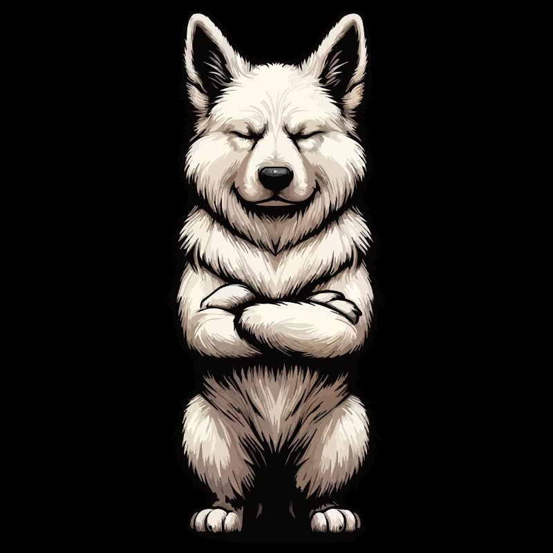 White German Shepherd German Shepherd German Shepherds