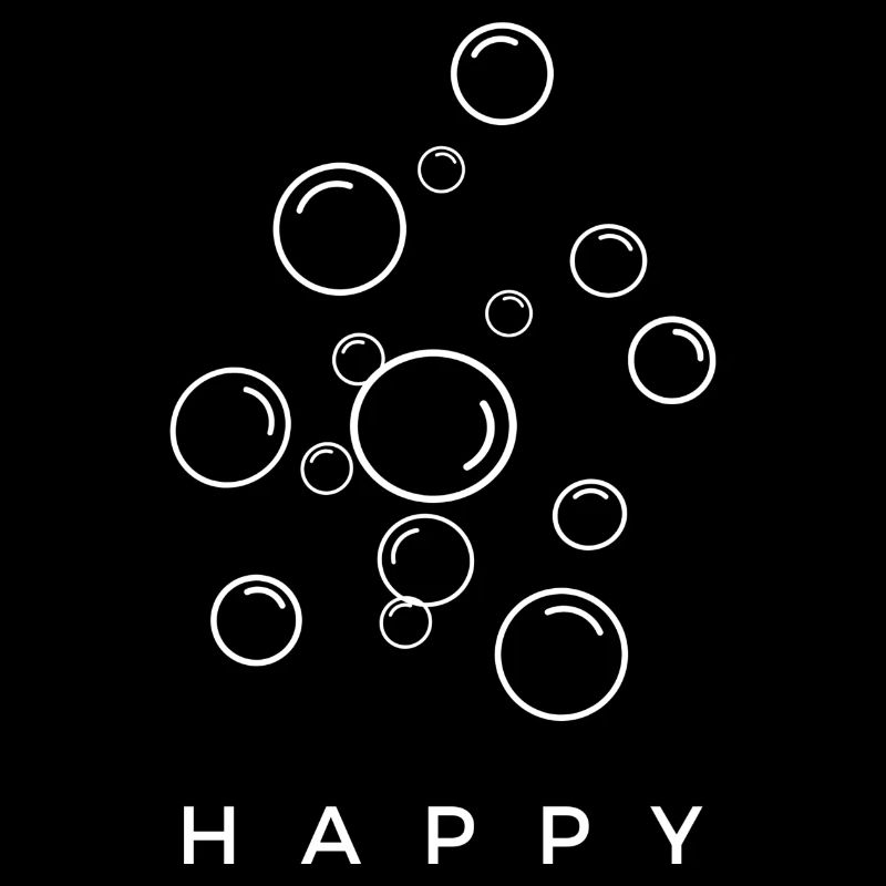 Bubbles Joy Bliss Contentment Delight Enjoyment