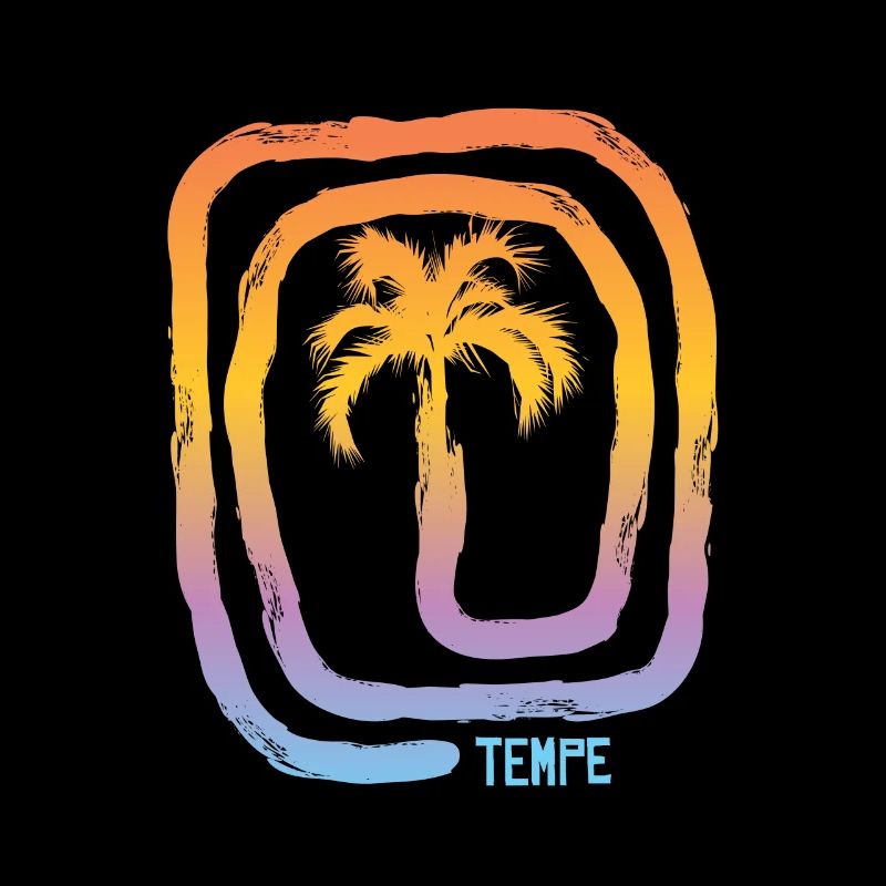 Cool Tempe Arizona Palm Tree Souvenir Vacation