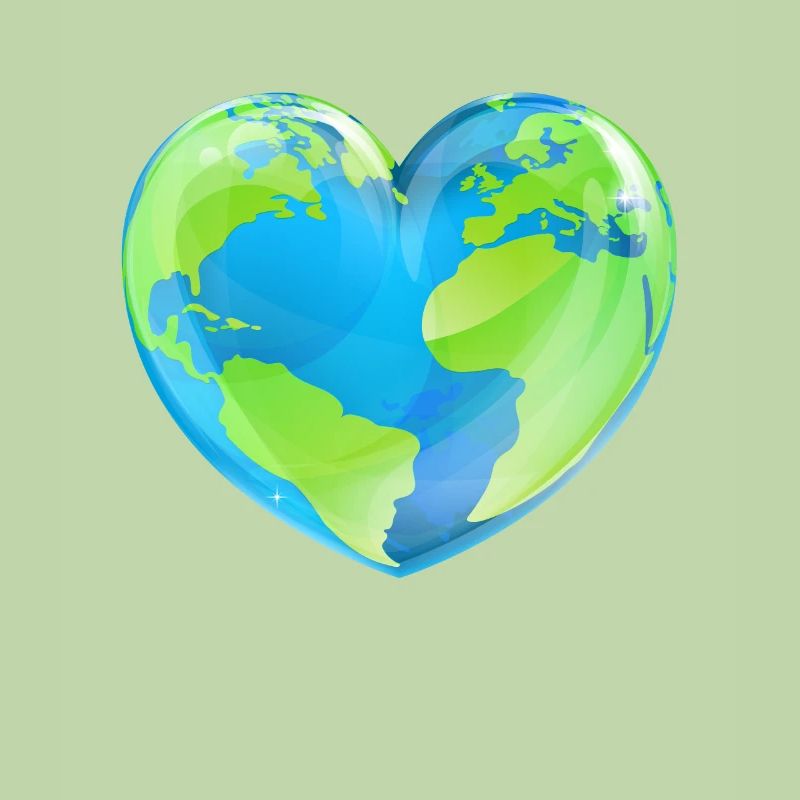 Mutter Erde Tag Planet Herz