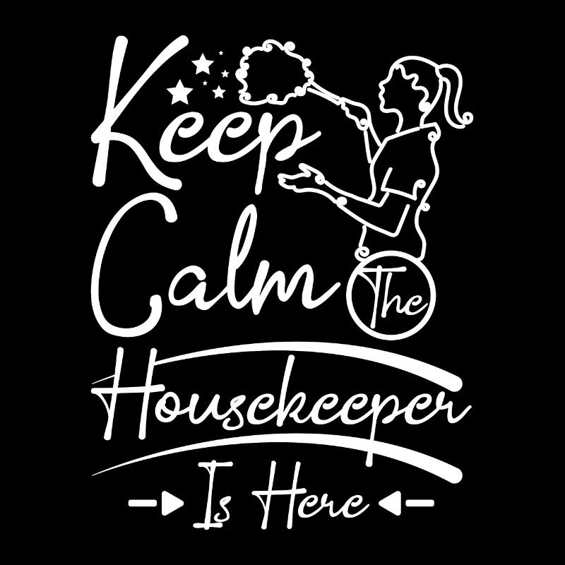 Keep calm the Housekeeper is here