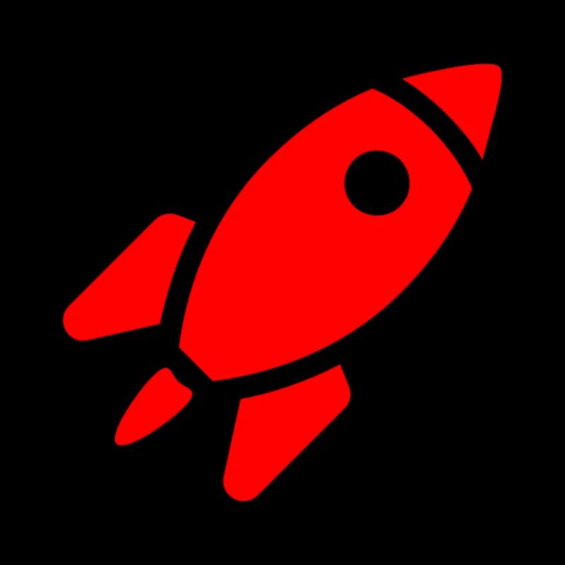 Fusée rouge