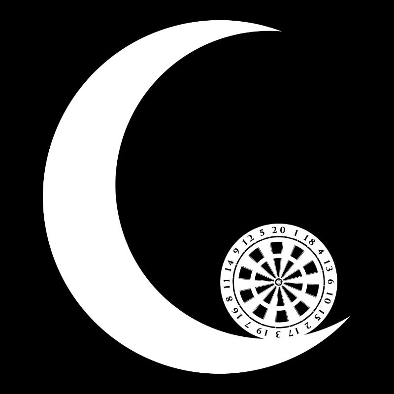 Crescent Moon - Dartboard -