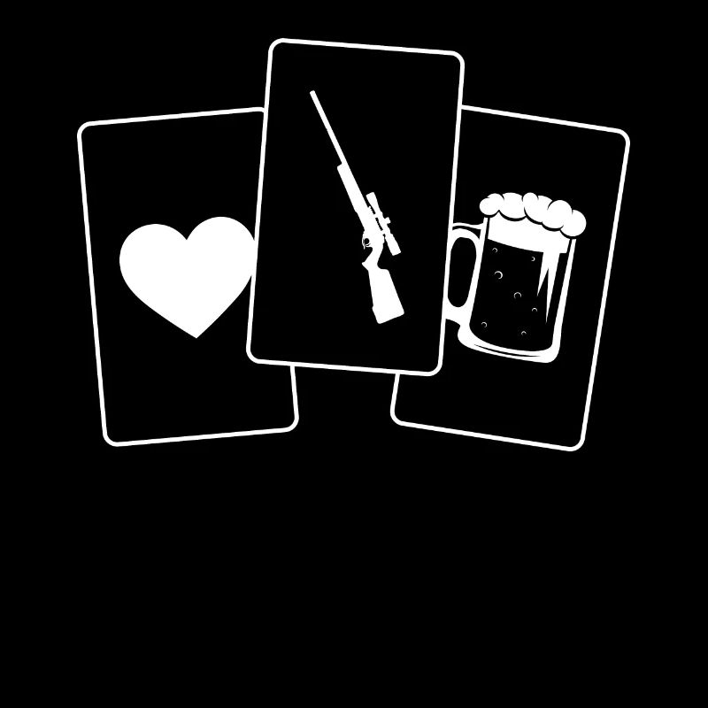 Herz - Bier - Jagd -