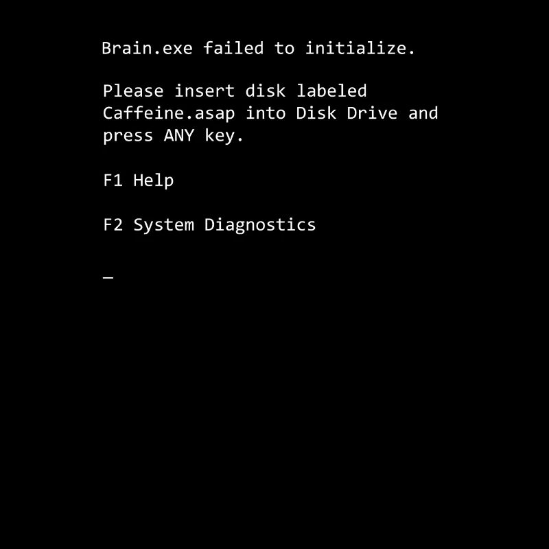 Brain Need Caffeine
