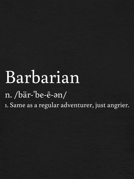 Barbarian Definition