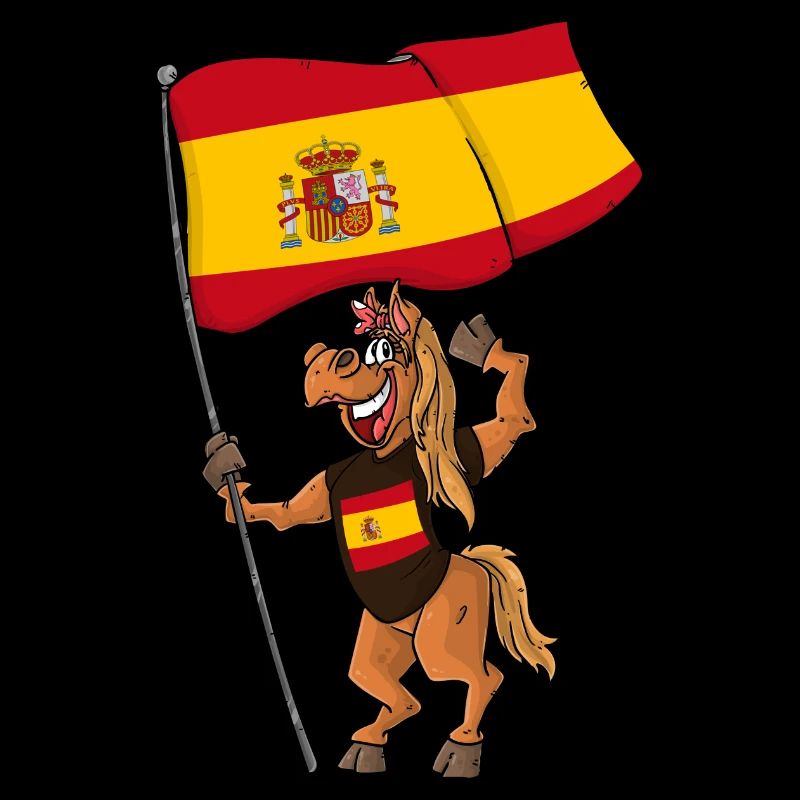 Spanien Fan Pferd