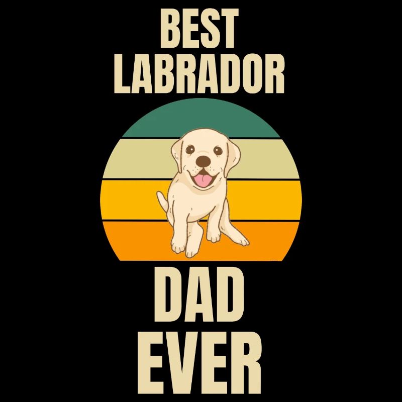 Bester Labrador Papa aller Zeiten Hunde Labrador