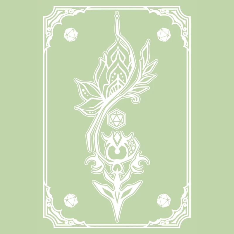 carte de sort fleur de lotus
