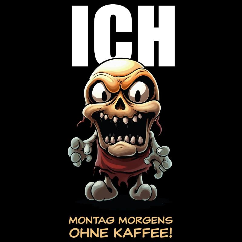 Ich Ohne Kaffee - hell