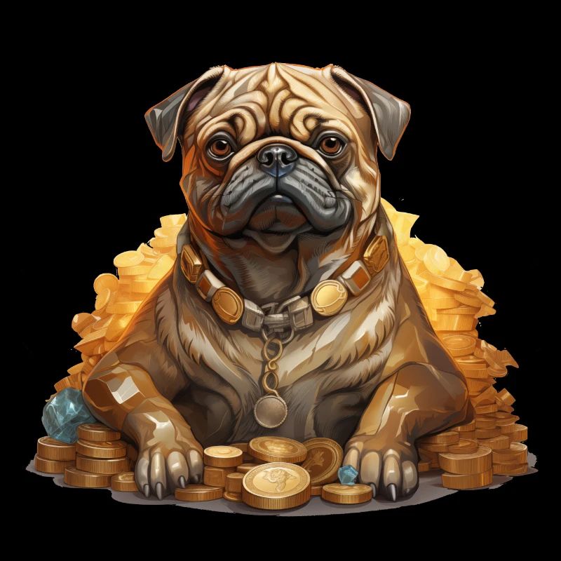 Pug Gold Digger