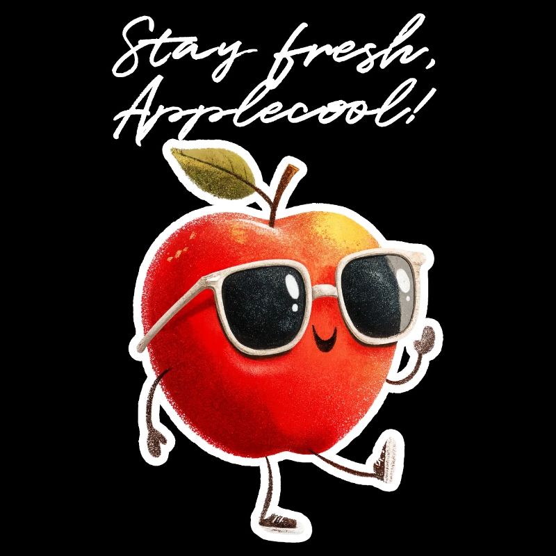 Stay Fresh, Applecool! – Fun Fruit Vibes