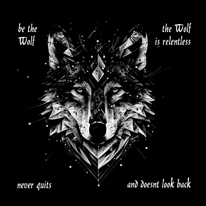 Stärke und Mut: Du bist ein Wolf!