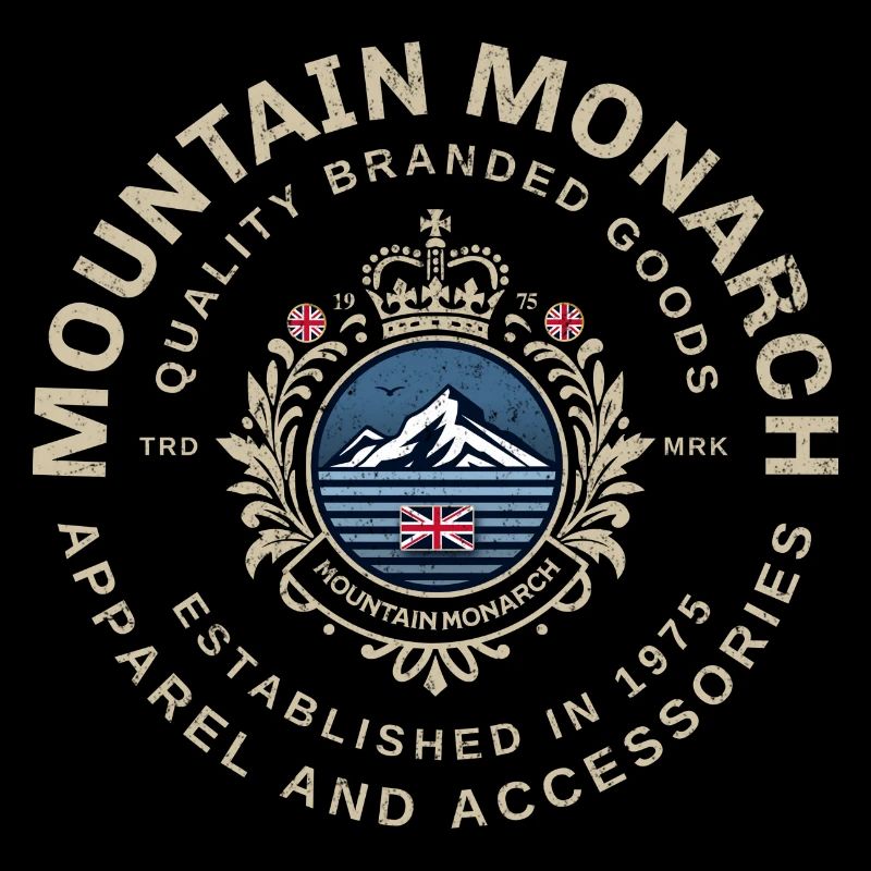 Mountain Monarch Heritage Crest