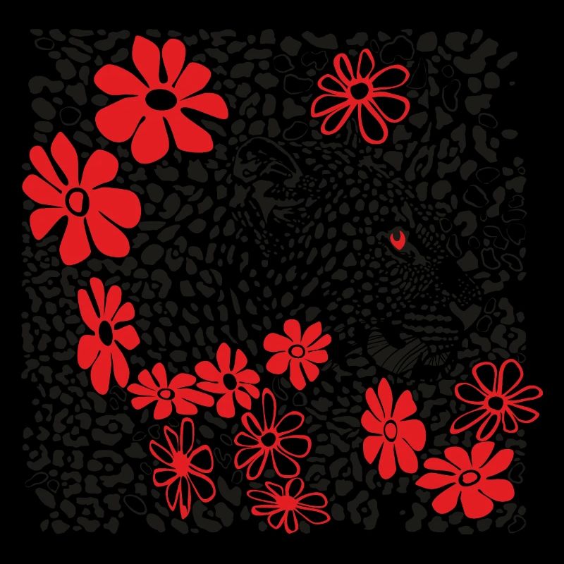 Flover et léopard