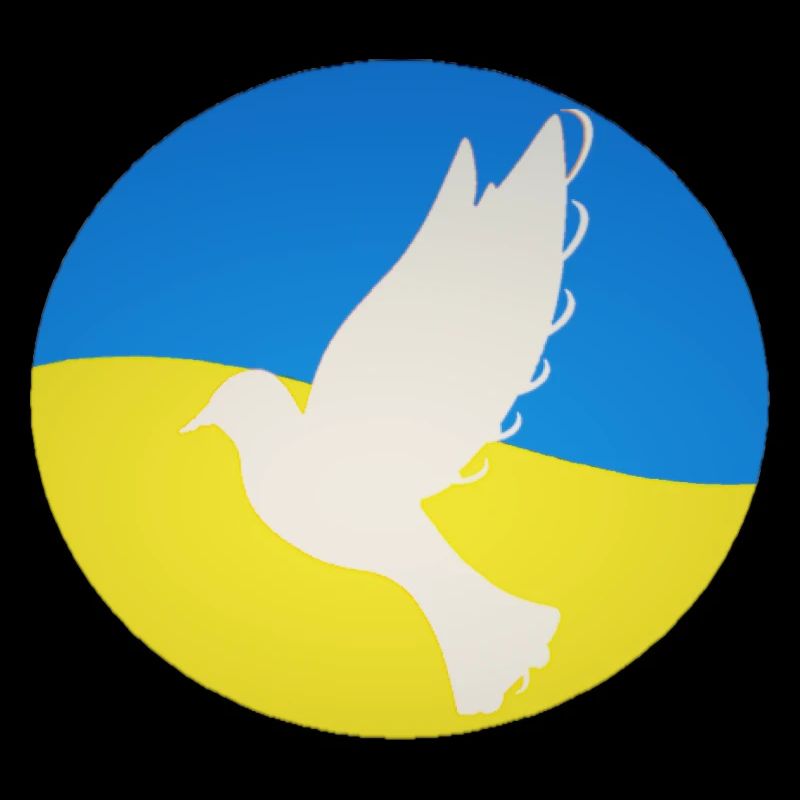 Ukraine Friedenstaube - No War