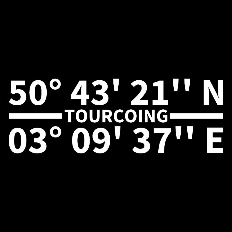 Tourcoing coordinates