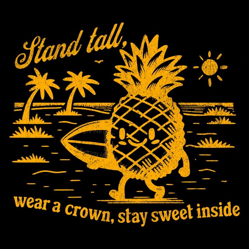 Pineapple Surfer