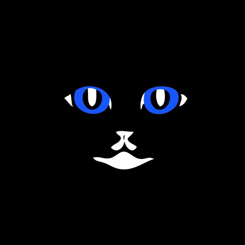 Katze cartoon (Farben personalisierbar)