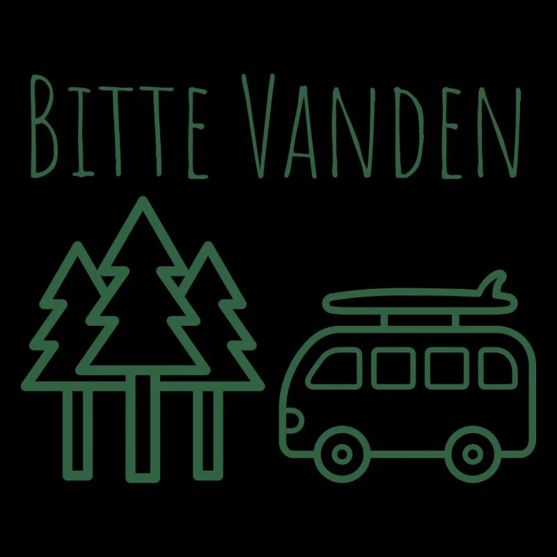 Bitte VANDEN am Wald