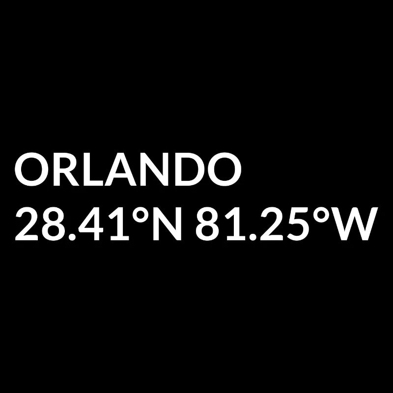 Orlando, Florida, USA Coordinates