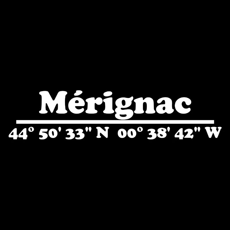 Mérignac Coordinates