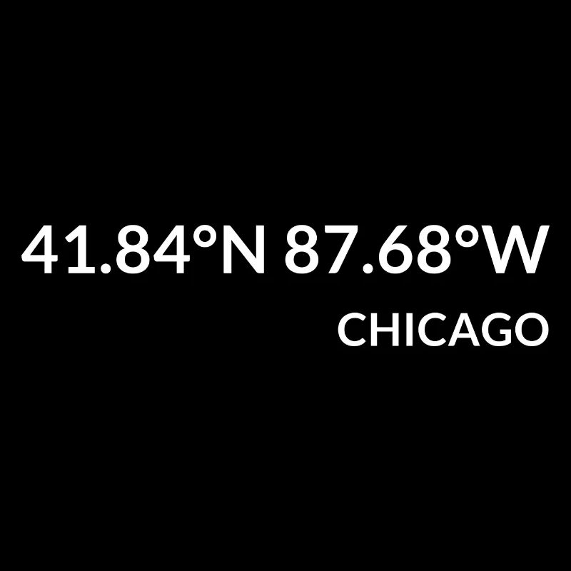 Chicago, Illinois, USA Coordinates