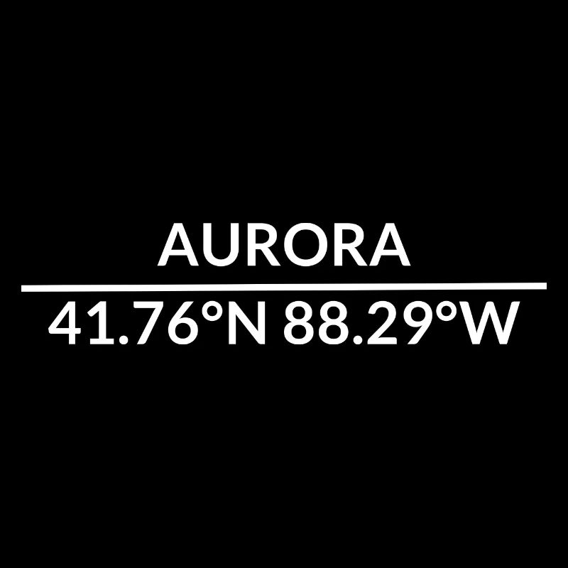 Aurora Illinois USA Coordinates