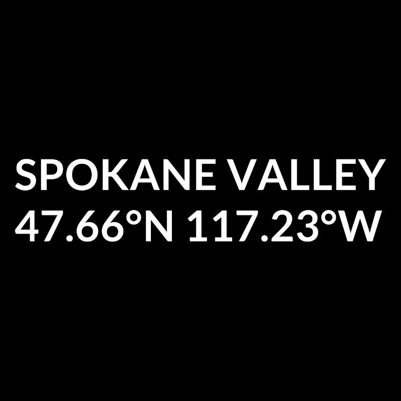 Coordonnées de Spokane Valley, Washington, États-Unis