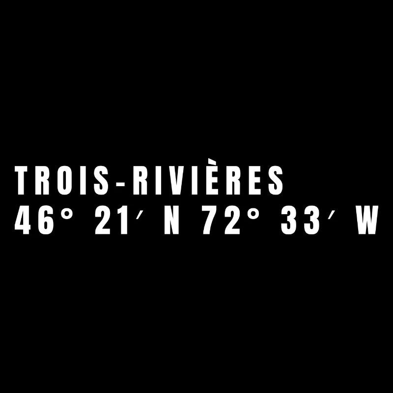 Coordonnées de Trois-Rivières, Canada