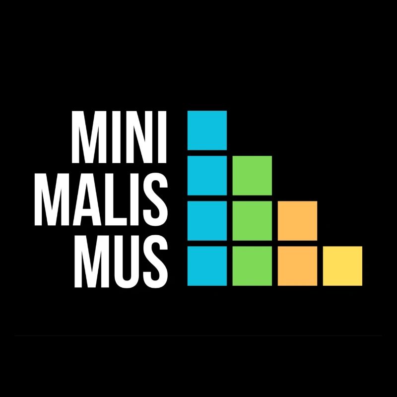 Minimalismus Black