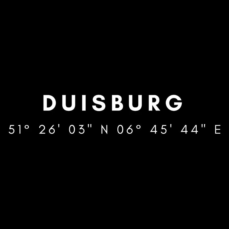 Les coordonnées de Duisbourg