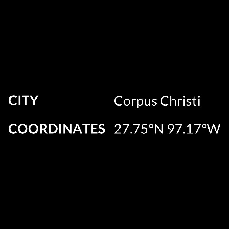 Corpus Christi, Texas, USA coordinates