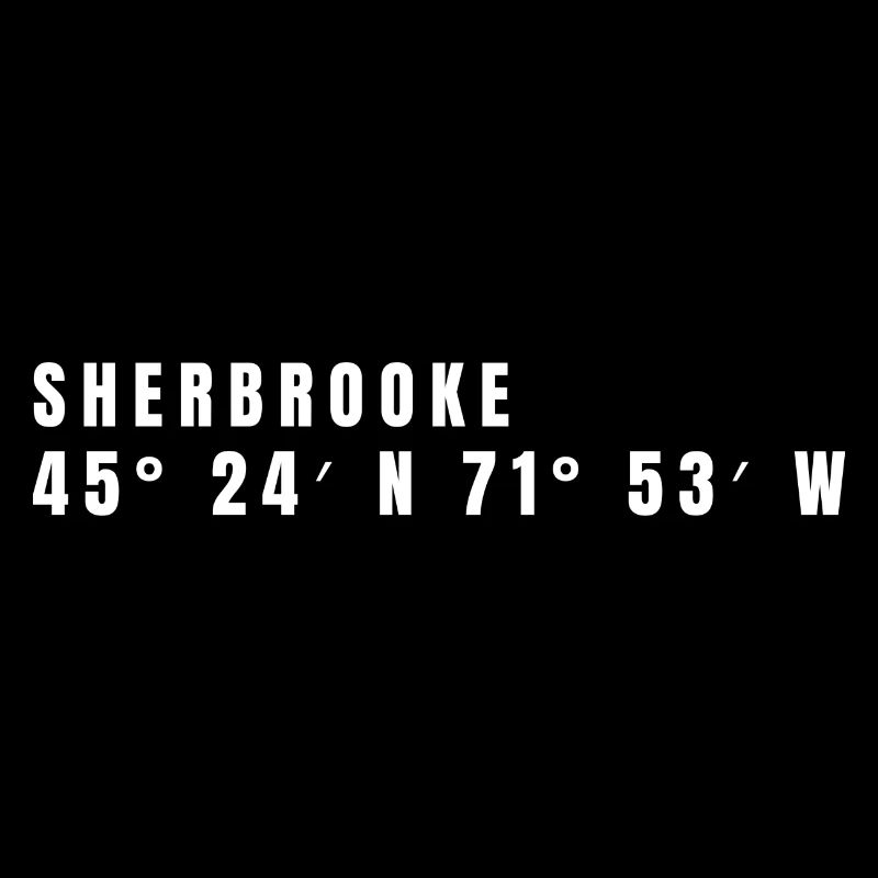 Sherbrooke, Canada Coordinates
