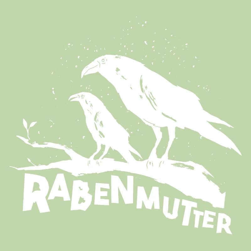 Rabenmutter Lustiger Spruch Mutter Mama Geschenk