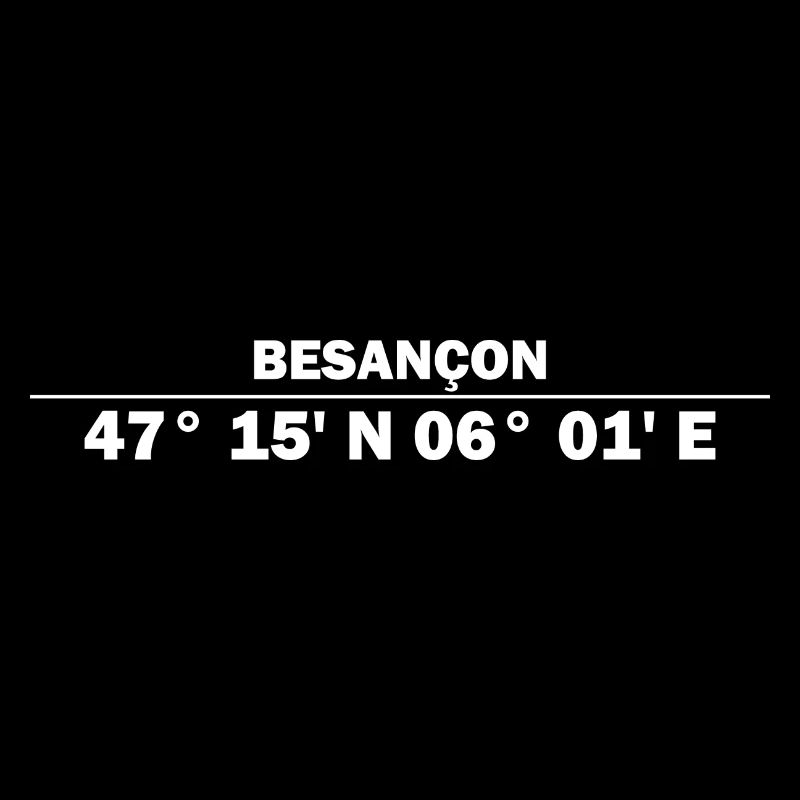 Coordonnées de Besançon