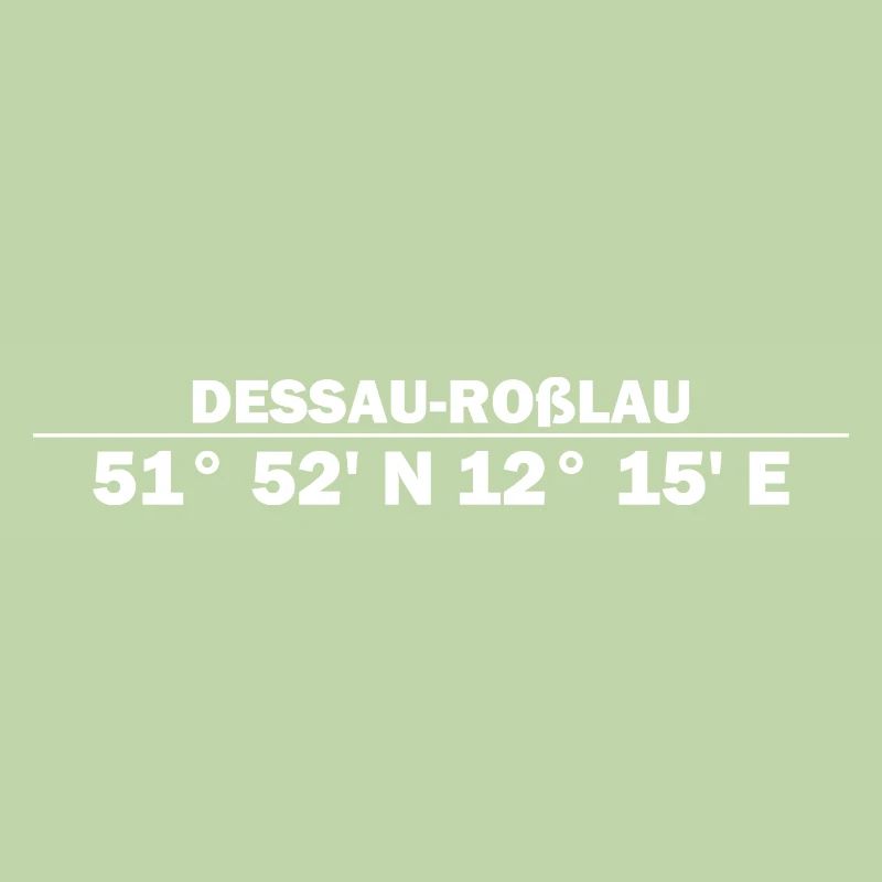 Dessau-Roßlau coordinates
