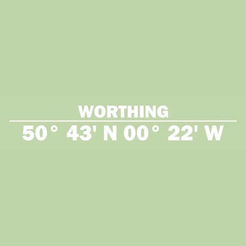 Worthing coordinates